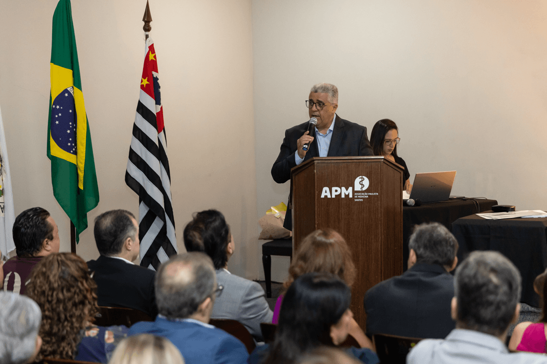 Santos Press acompanha posse da nova diretoria da APM Santos